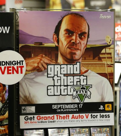 Videojuego Grand Theft Auto V supera 1,000 mdd en ventas