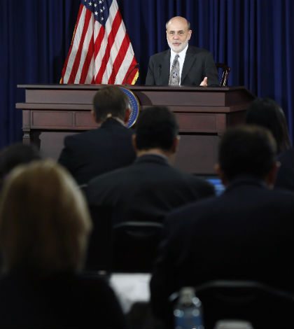 La recuperación en EU aún está incompleta: Bernanke