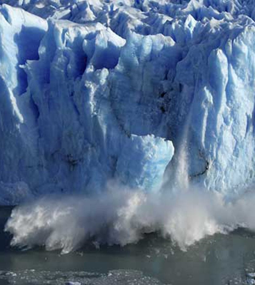 Glaciares de la Antártica sufren derretimiento irreversible