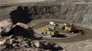 producción industrial-minería