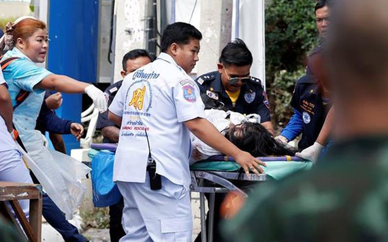 Cadena de explosiones sacuden a Tailandia