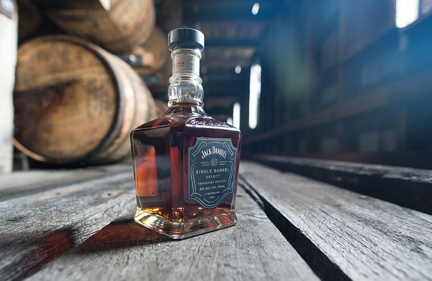 Sólo una barrica de cada 100 es elegida por el mejor Tennessee whiskey