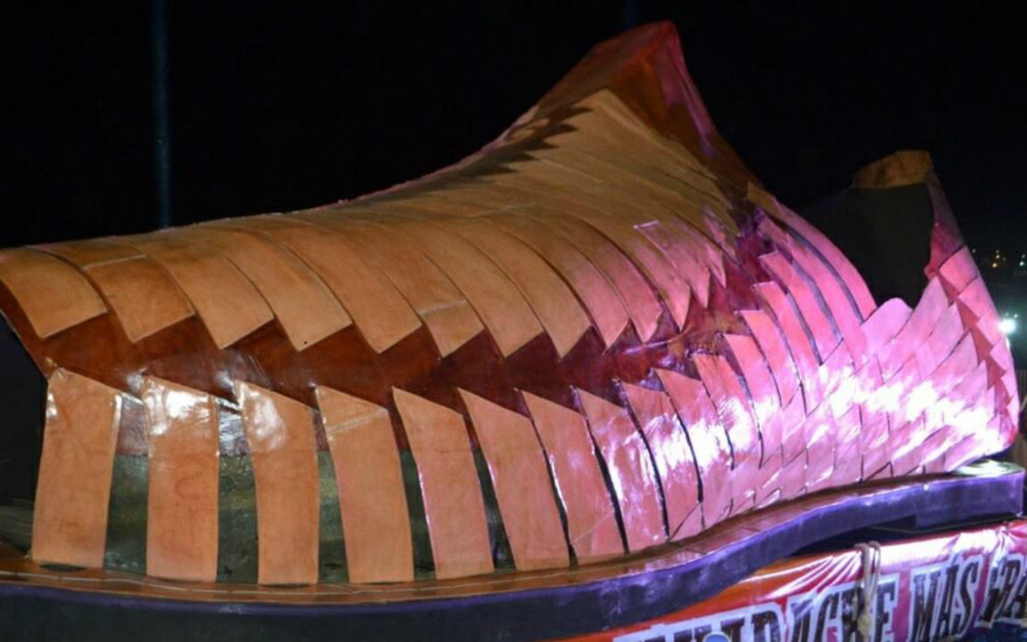 El huarache más grande del mundo, hecho en Sahuayo