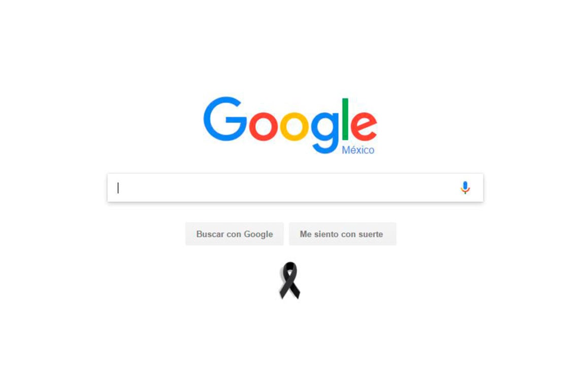 Con Un Mono Negro Google Se Une Al Luto Por Tragedia En Monterrey