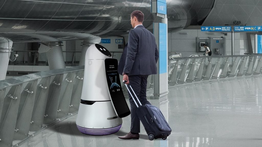 Airport Guide Robot LG