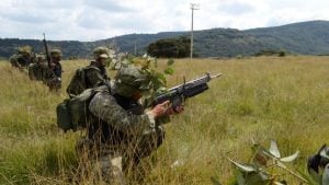 ejercicios militares