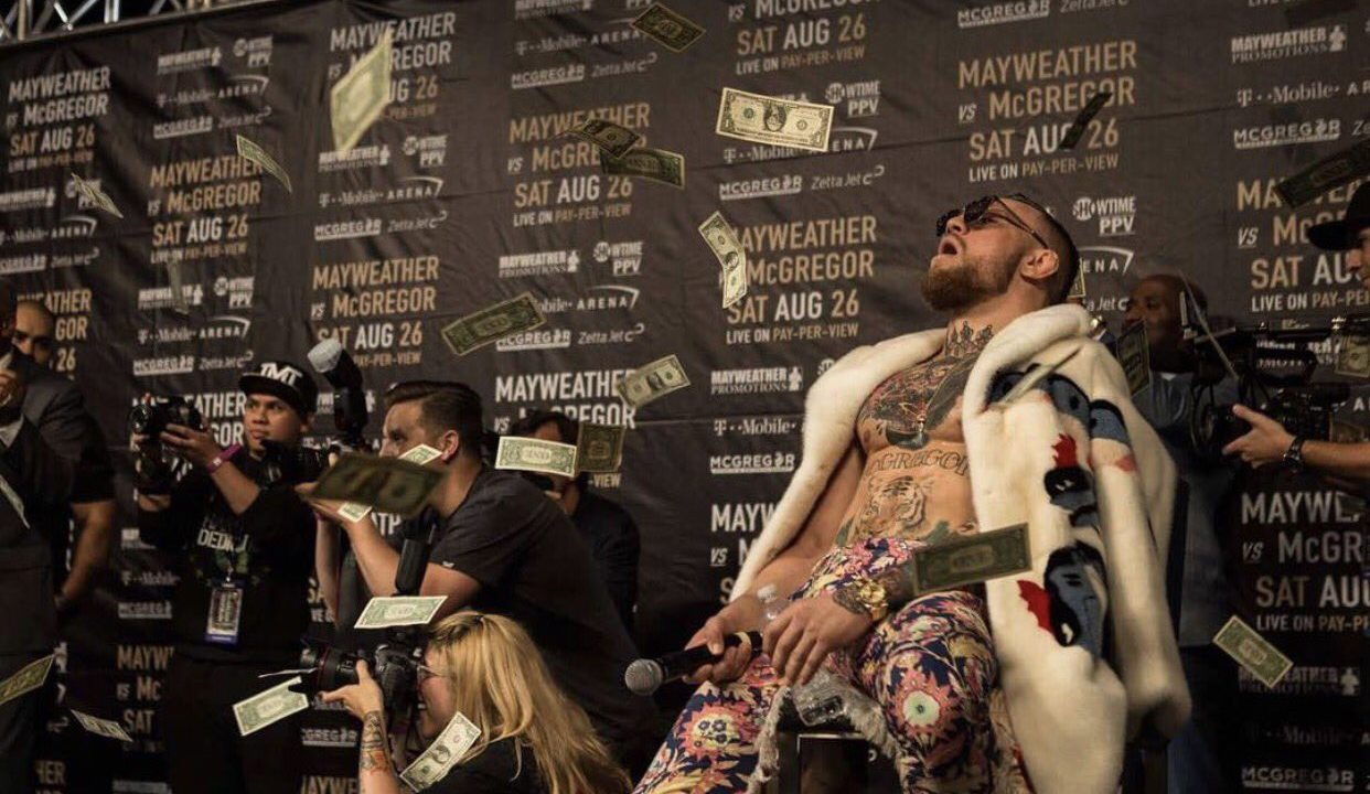 Conor McGregor asegura que ganará 100 mdd en The Money Fight