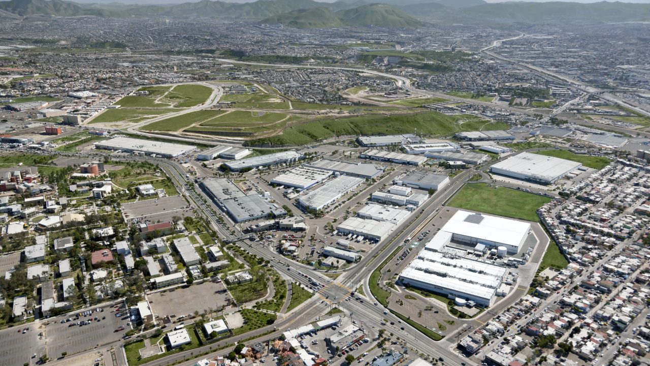La franja fronteriza con EE UU: ubicación preferente de los parques industriales