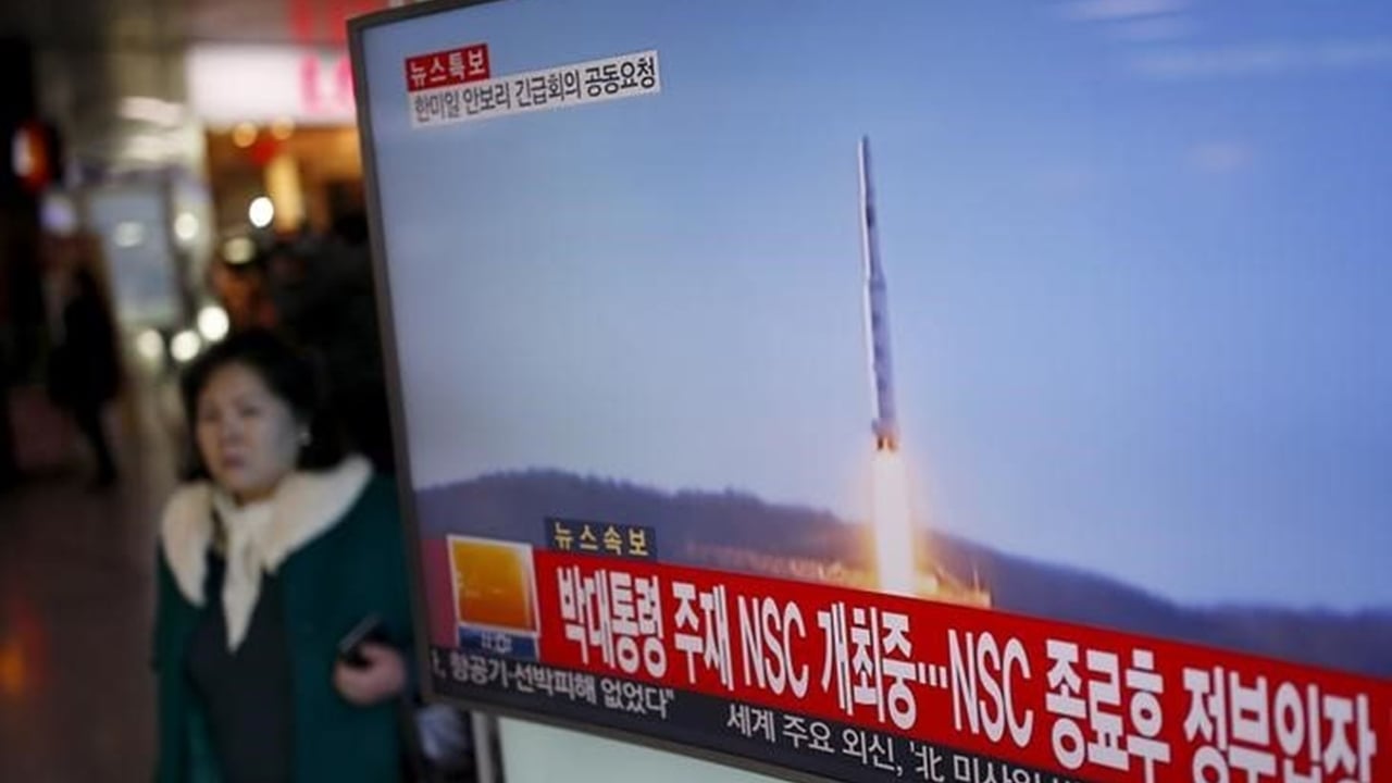 Corea del Norte lanza un proyectil sin identificar al mar de Japón