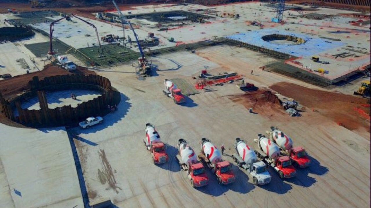 Holcim suministra concreto para primera fase de NAICM