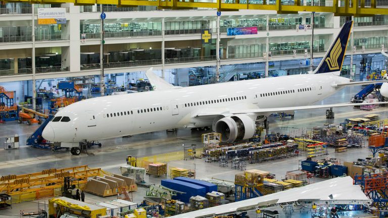 boeing entrega su primer 787 a American Airlines