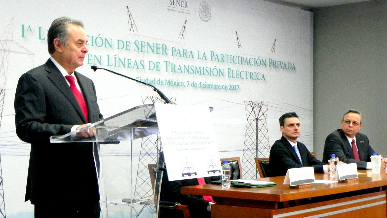 Sener licitará línea de transmisión eléctrica de Mexicali a Hermosillo