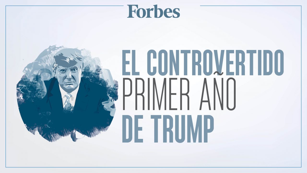 Infografía | Polémicas y conflictos de Trump en su primer año