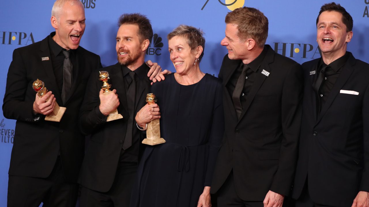 ‘Tres anuncios por un crimen’ gana el Globo de Oro