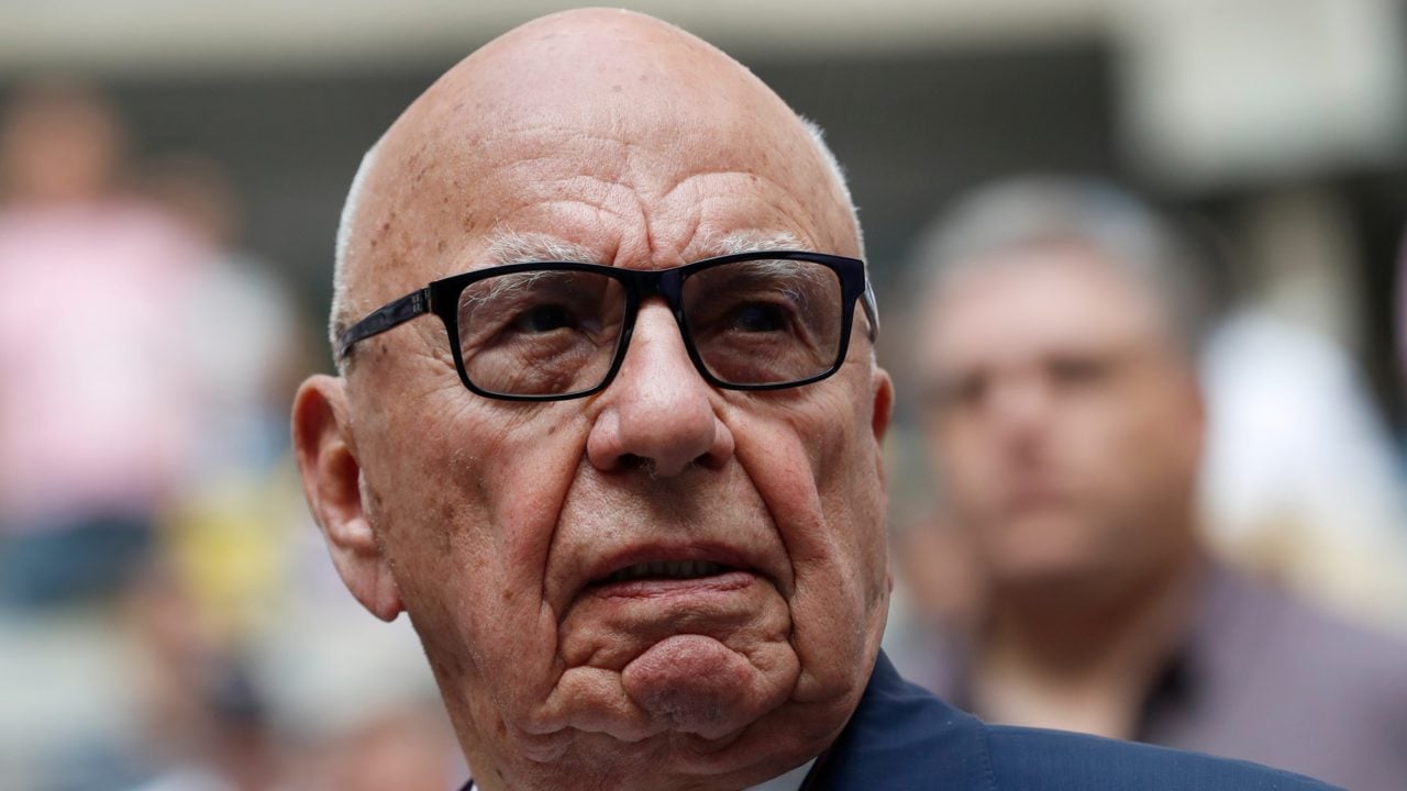 El magnate Rupert Murdoch se retira como presidente de Fox y News Corp