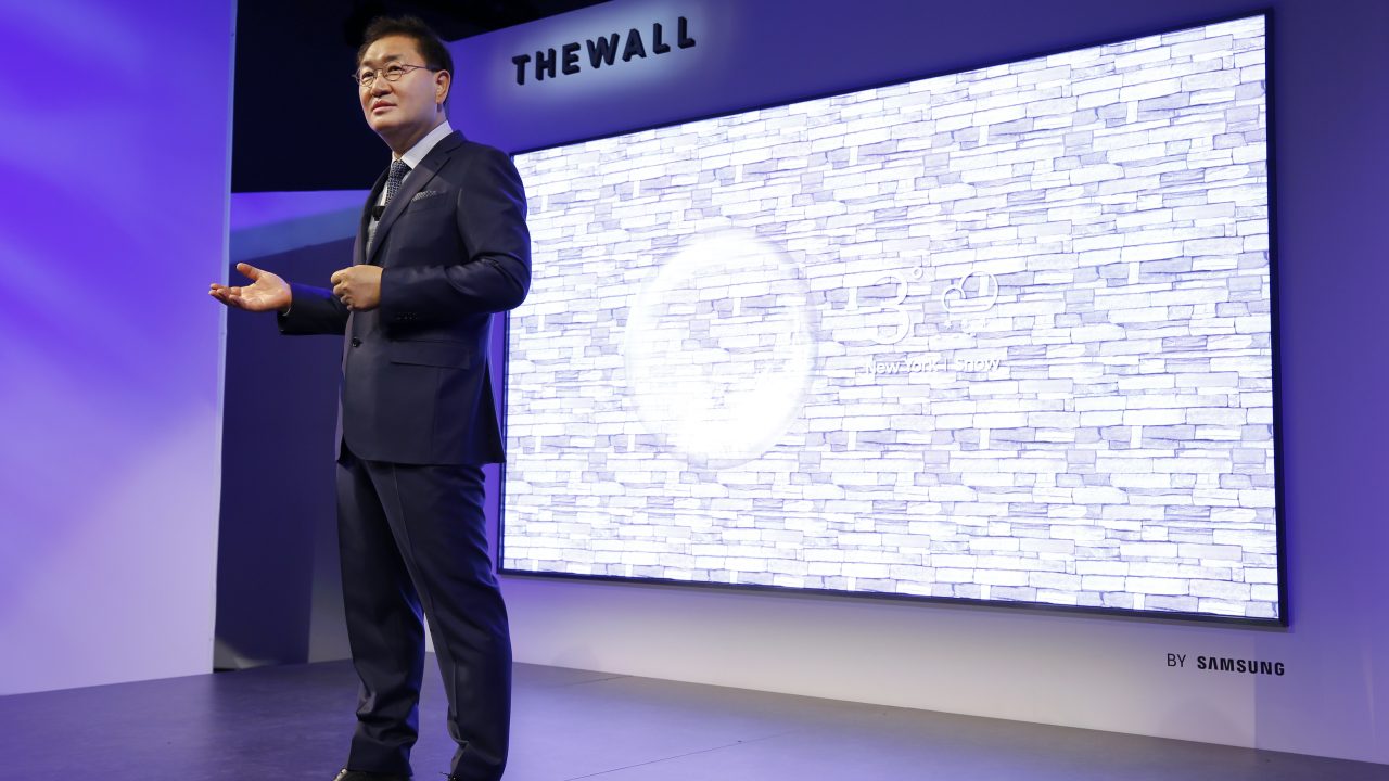 CES 2018 | Samsung presenta una TV que se arma como un “Lego”