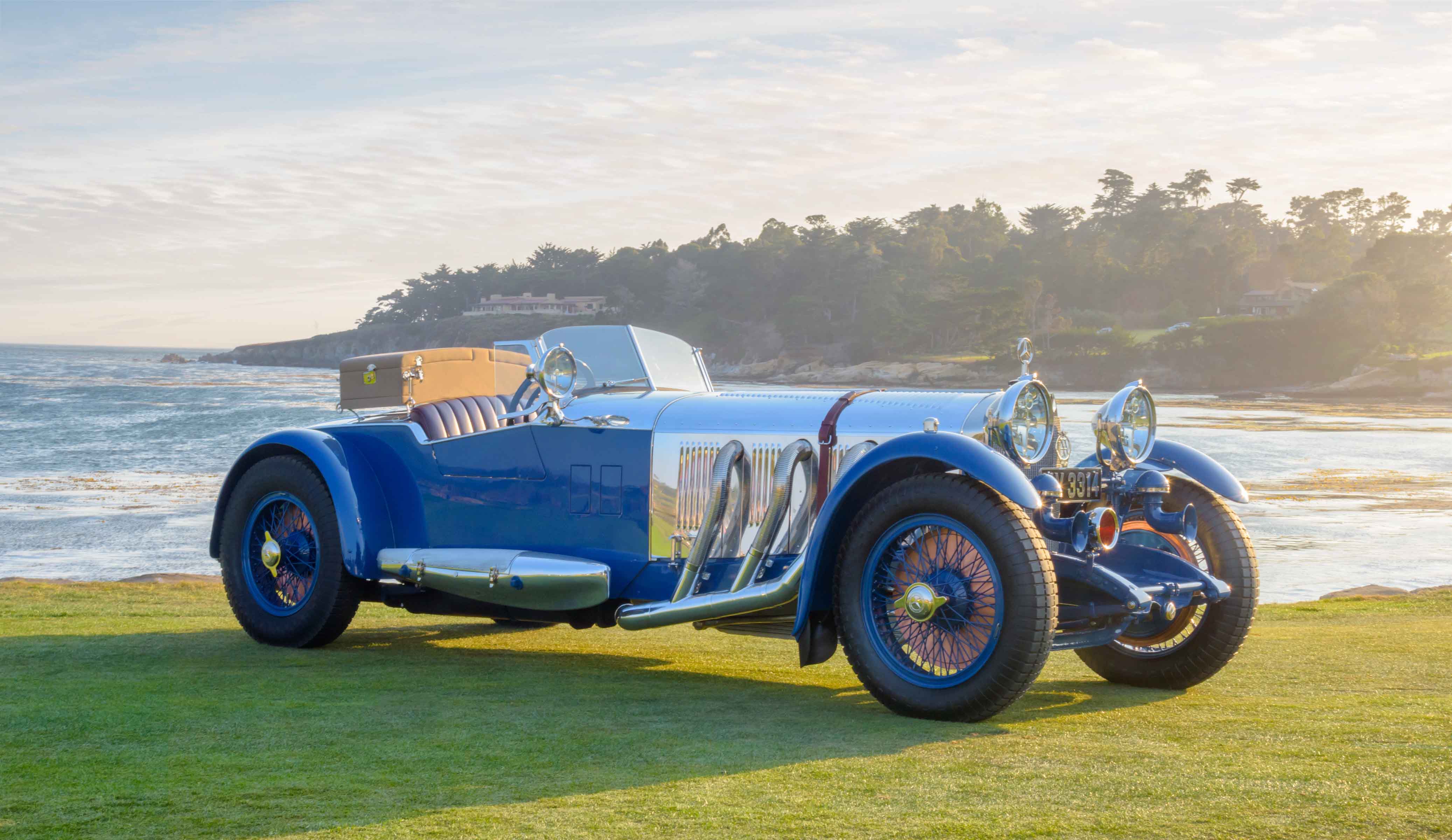 autos clásicos, 1929 Mercedes-Benz S Roadster por Barker, Peninsula Classics Best of the Best Award