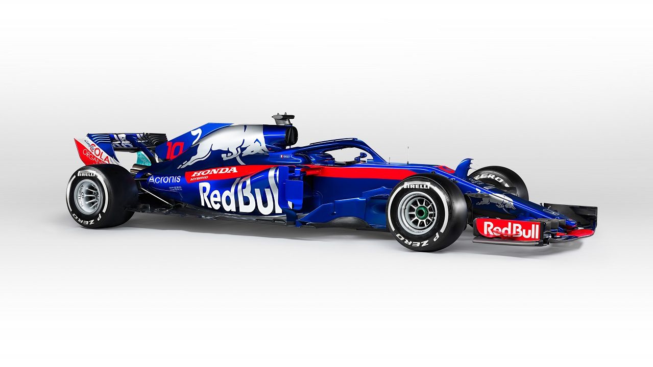 Red Bull Toro Rosso Honda presenta su nuevo auto para la Fórmula 1