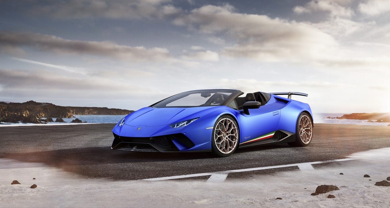 Lamborghini roba suspiros con el Huracan Performante Spyder