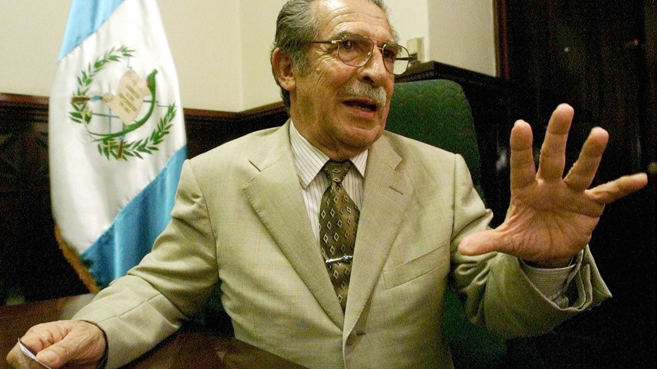 Fallece exdictador guatemalteco Efraín Ríos Montt