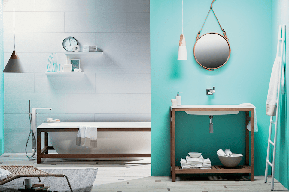 baño, diseño, Helvex, ideas