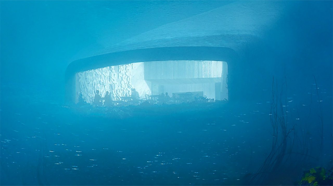 El primer restaurante bajo el mar de Europa alista su apertura