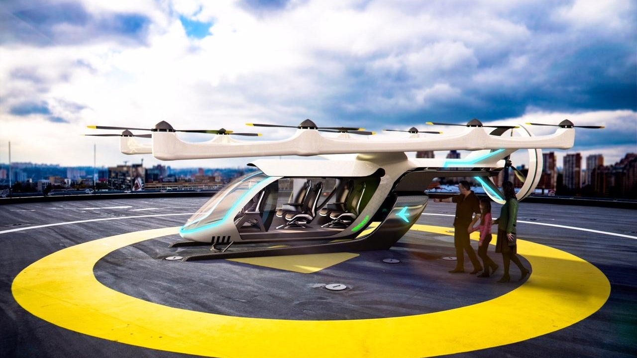 Uber muestra al mundo cómo será su prototipo de vehículo volador