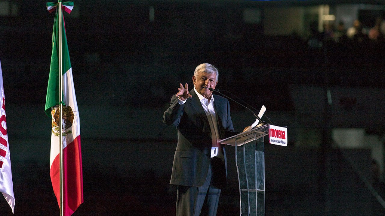 Andrés Manuel López Obrador, candidato a la Presidencia de México. Foto: Angélica Escobar/Forbes México.