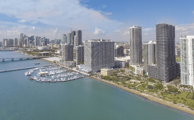 Miami, lujo, condominio, torre