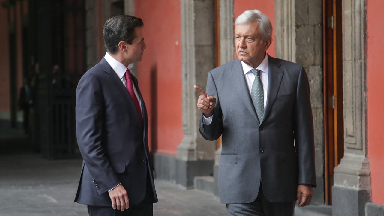 No hay que anclarse al pasado, dice AMLO sobre indagatorias a Peña Nieto