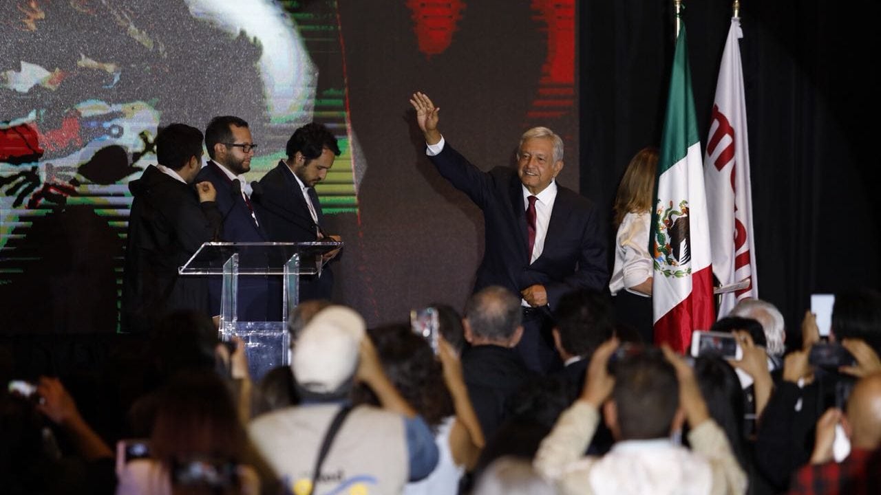 Así fue, finalmente, la noche de AMLO