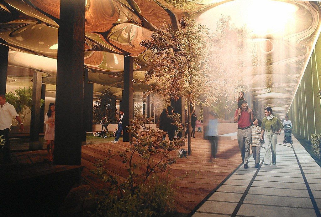 parque subterráneo Nueva York