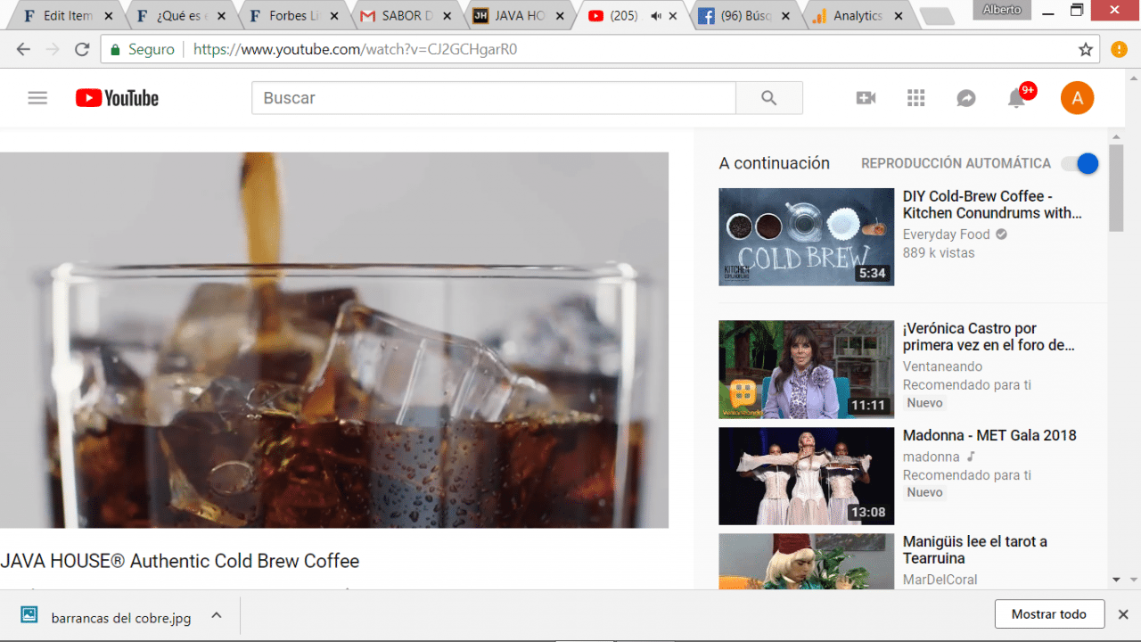 Cold Brew: rompe con los mitos en tu forma de tomar café