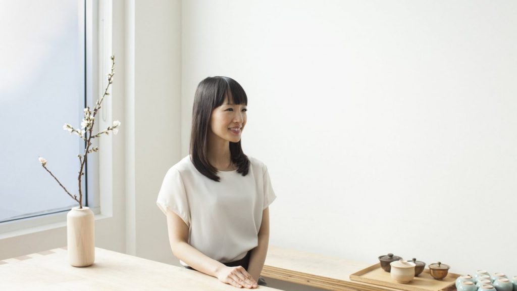 Marie Kondo empacar