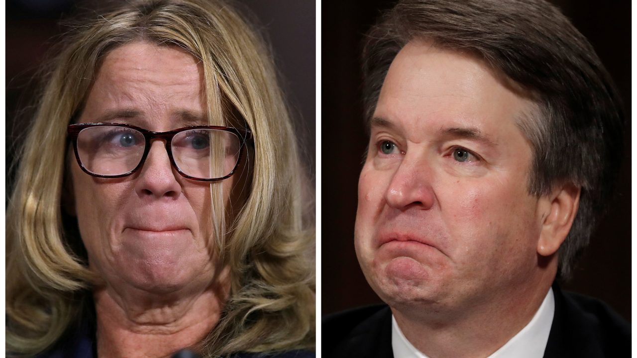 Kavanaugh y su acusadora mantienen sus posturas ante comité del Senado de EU