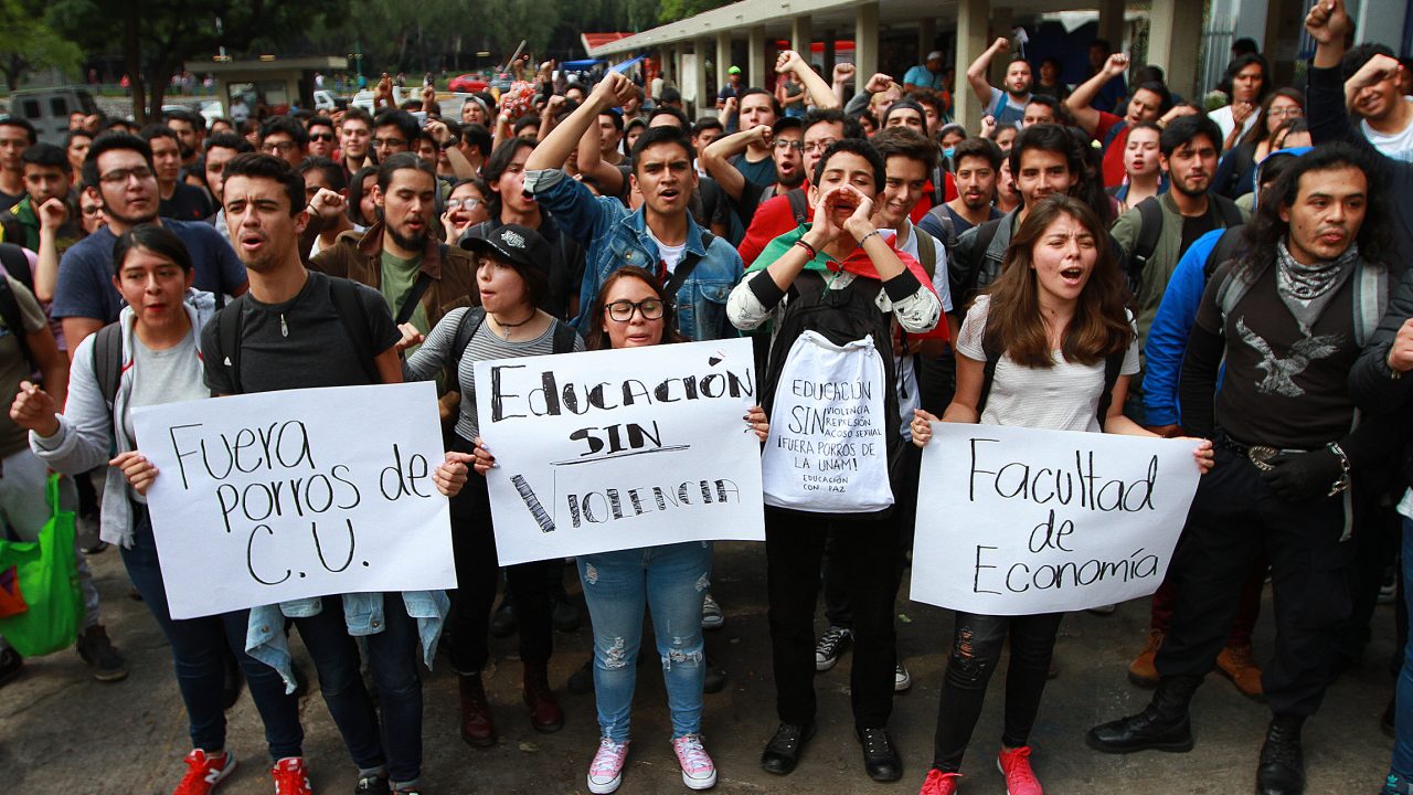 Estudiantes de la UNAM marcharán en silencio hacia el Zócalo
