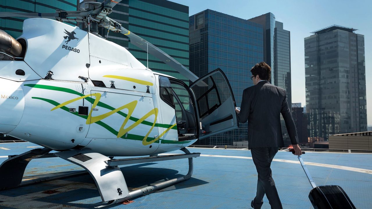 ¿A punto de perder tu vuelo? Air France te lleva en helicóptero al aeropuerto