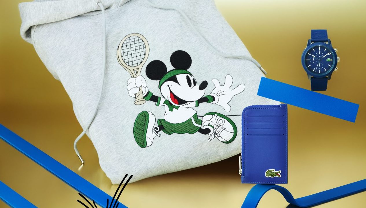 Lacoste y Disney lanzan una nostálgica colección de aniversario