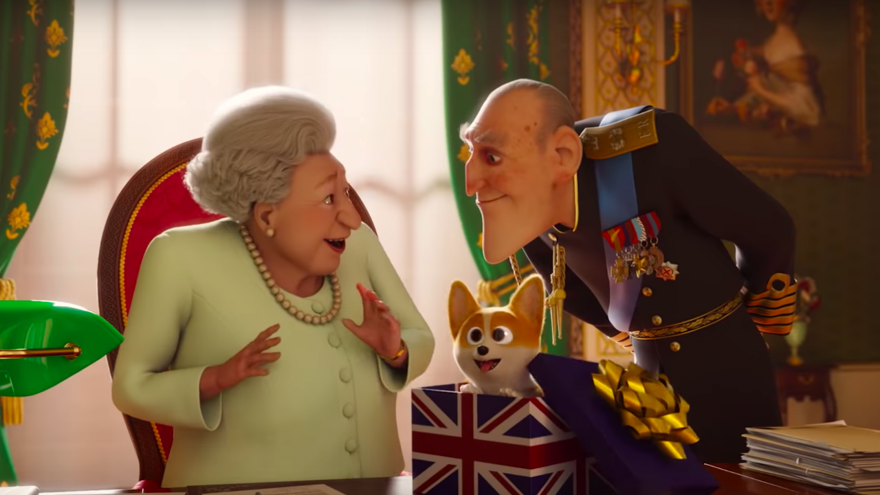El corgi de la Reina Isabel tendrá su propia película animada