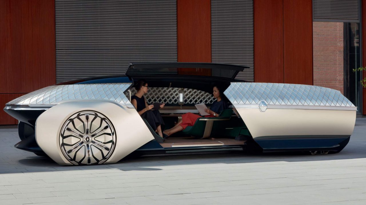 Renault EZ-Ultimo, el coche – robot que parece sacado de un filme de ciencia ficción