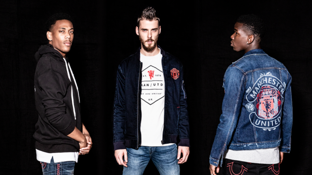 True Religion y Manchester United lanzan colección de ropa de mezclilla