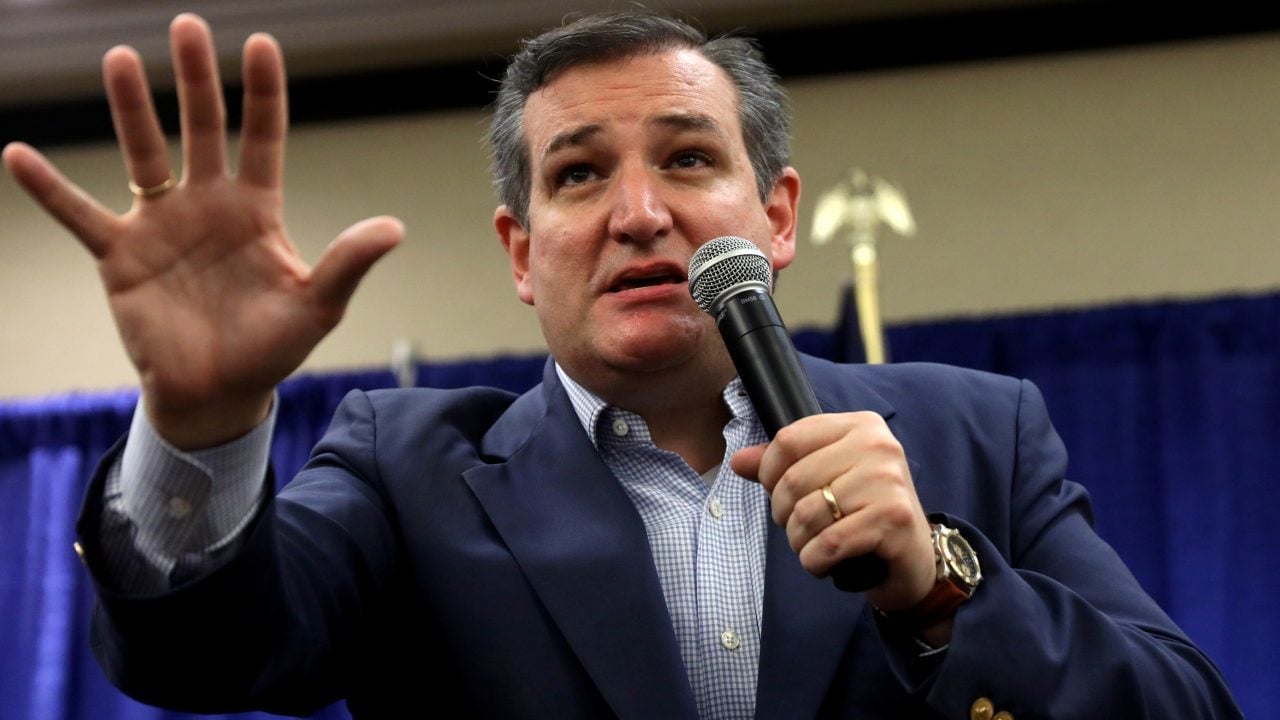 Ted Cruz insiste en quitar dinero al Chapo que nadie ha encontrado