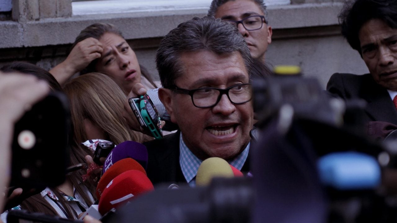 Ricardo Monreal rechaza división al interior de Morena en el Senado