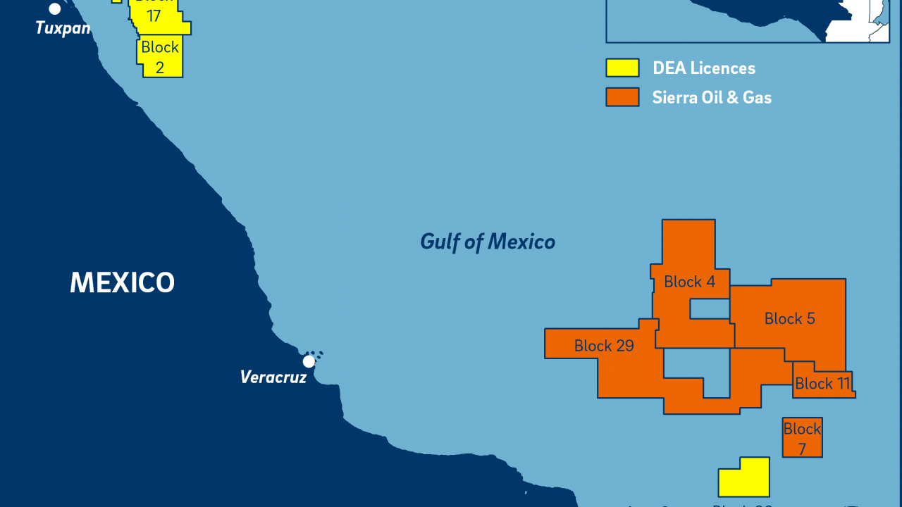 DEA comprará a la petrolera mexicana Sierra Oil & Gas
