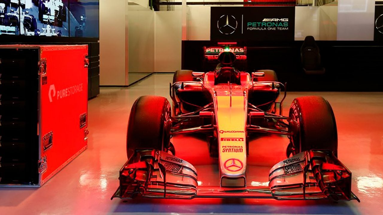 Pure Storage y Mercedes AMG: una alianza a la máxima velocidad
