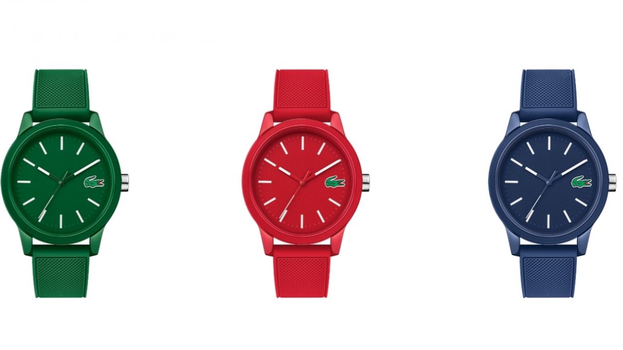 Lacoste lanza línea de relojes inspirada en su camisa polo