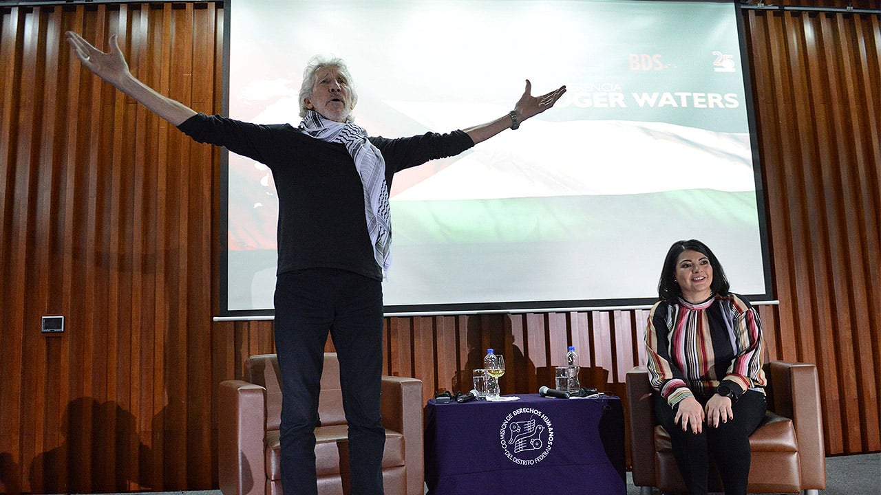 Roger Waters judíos censura Chile