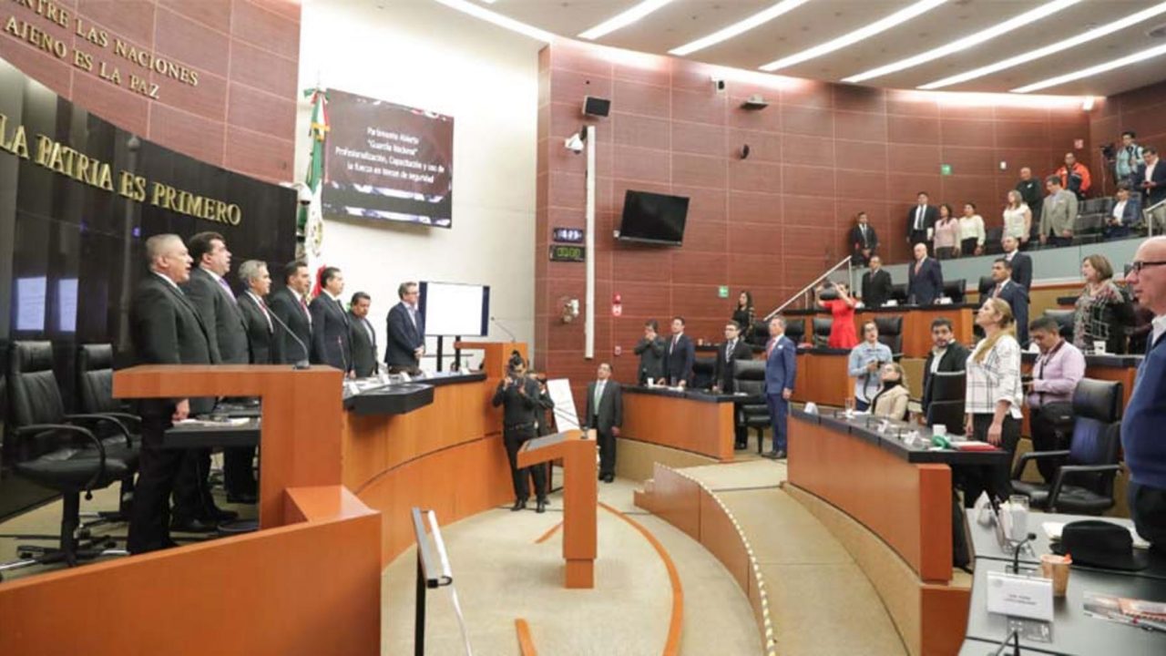 Dictamen sobre Guardia Nacional entra a primera lectura en el Senado