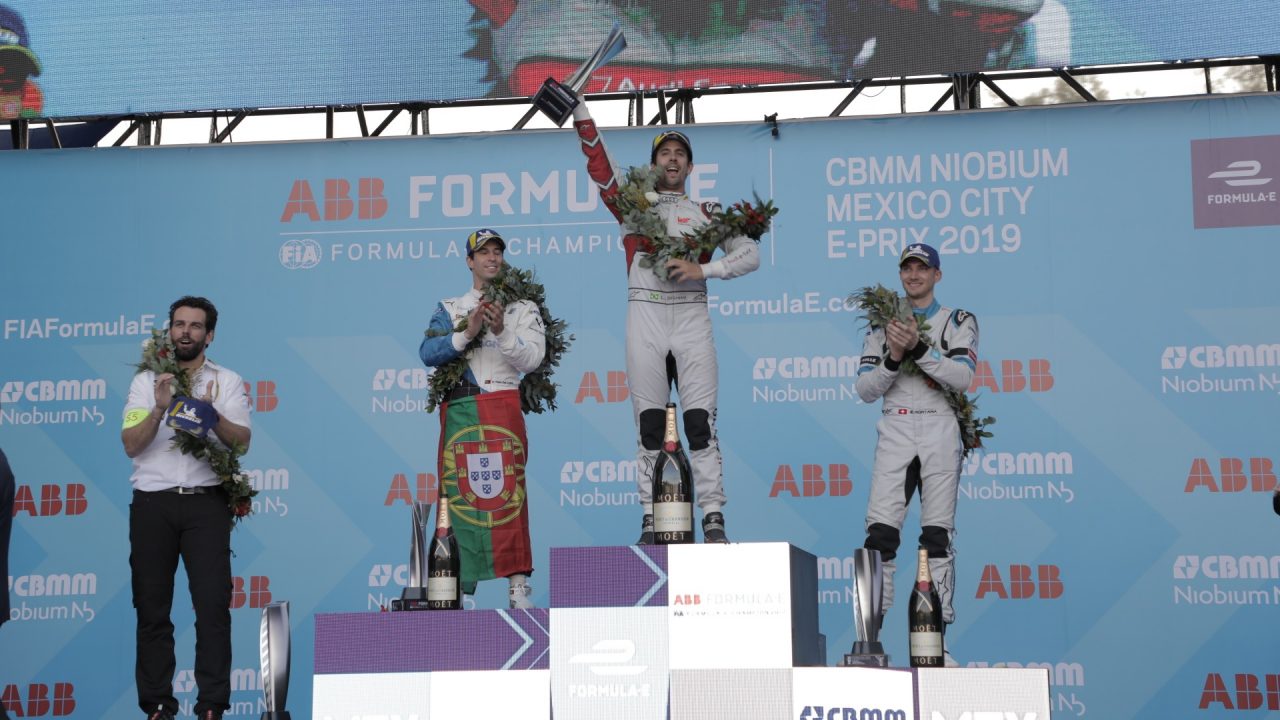 El brasileño Di Grassi se lleva la carrera de la Fórmula E en México