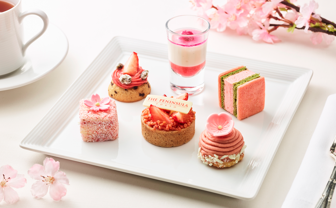 El florecimiento de cerezos en Japón inspira creaciones gourmet